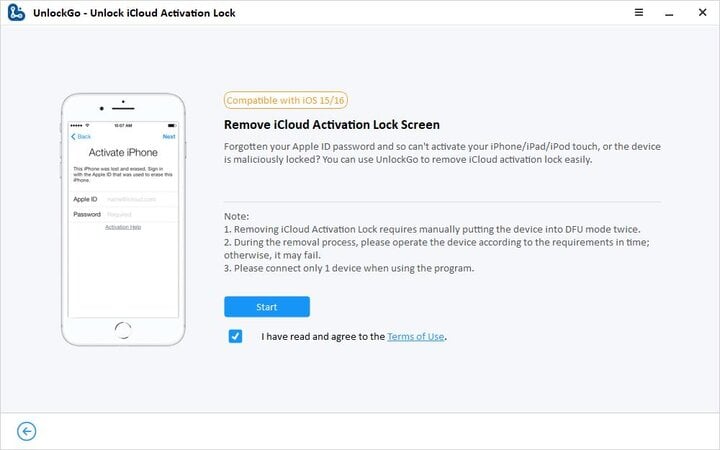 Eliminar el bloqueo de activación de iCloud