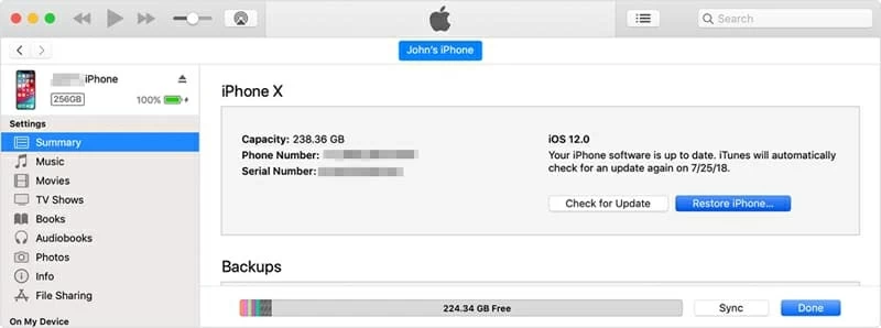 iPod touch congelado durante la actualización