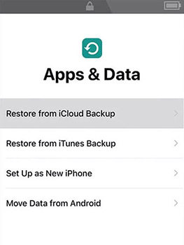 Restaurar iPod desde iCloud