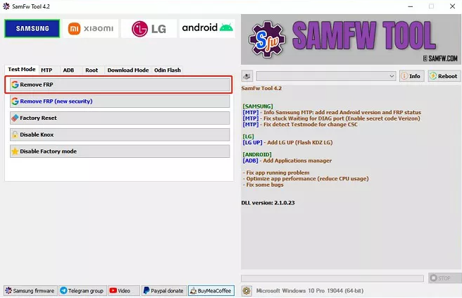 Sam-FW-FRP-Tool
