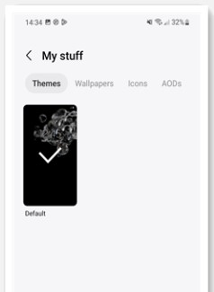 Desinstalar nuevo tema