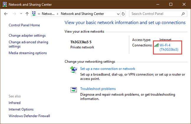 Encuentra Wifi Password Windows 10