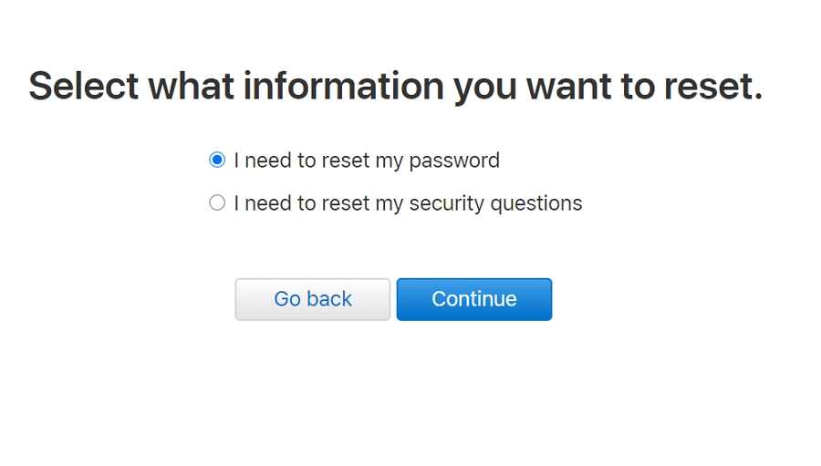 Necesito restablecer mi contraseña
