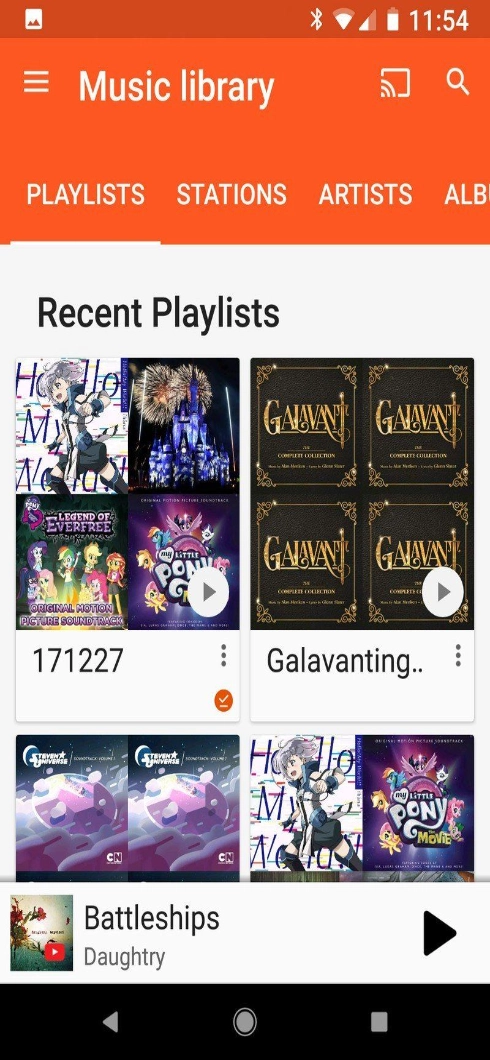Transfiera música de Android a iPhone a través de Google Play Music