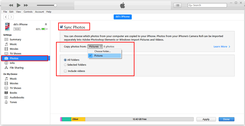 Cómo enviar videos de Android a iPhone sin perder calidad a través de iTunes
