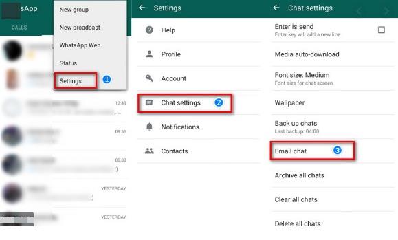 copia de seguridad de Whatsapp