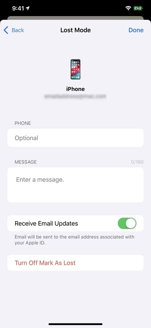 Cómo eliminar el modo perdido en el iPhone