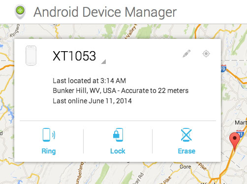Desbloquee un teléfono Sony Ericsson Xperia a través de Find My Device