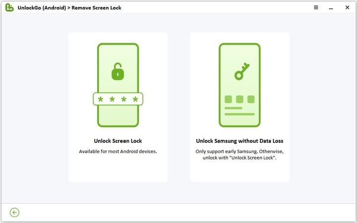 Desbloquear a Samsung sin pérdida de datos