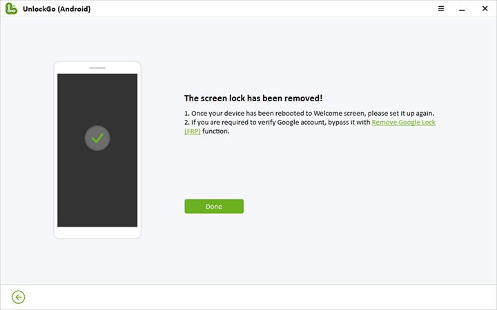 Retire el bloqueo de la pantalla Samsung sin reinicio de fábrica