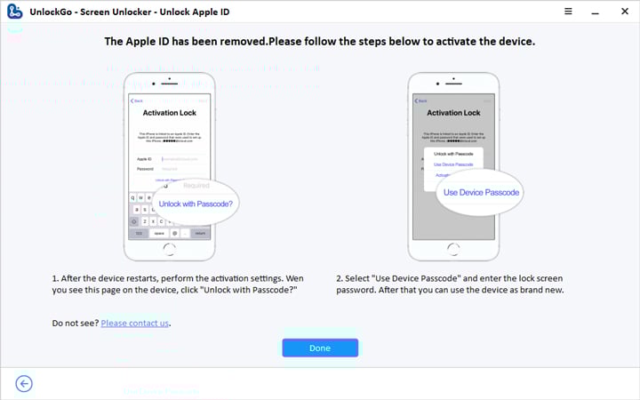Se elimina la ID de Apple 