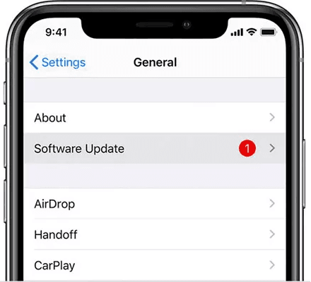 reparar iOS