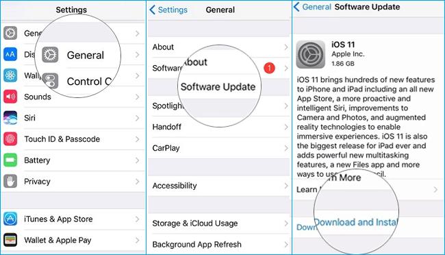Actualizar iPhone a la última versión