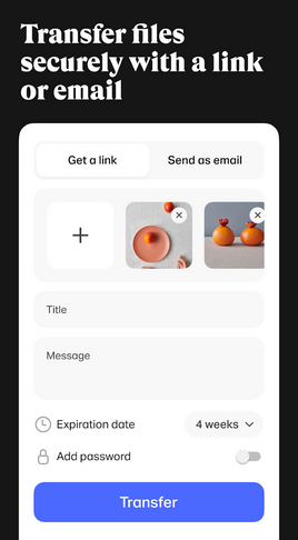 Alternativa de Xender como Wetransfer