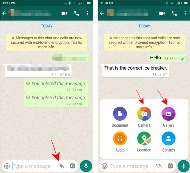 Enviar video de Android a iPhone
