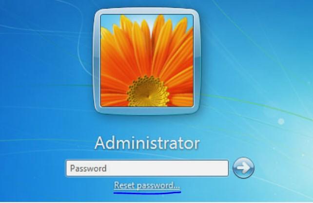 RESET Olvidó la contraseña de Windows 7
